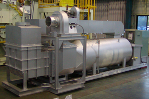 Deodorizing equipment with direct combustion system