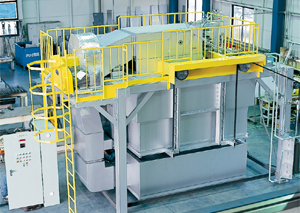 Incombustible fabric drying equipment