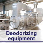 Deodorizing equipment