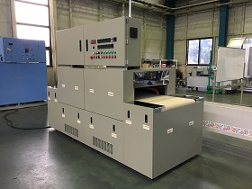 遠赤外線+熱風ハイブリッド加熱装置